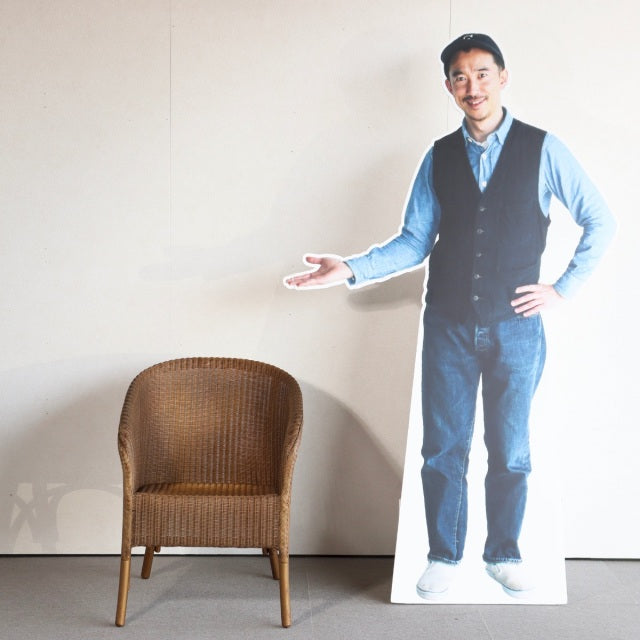 【朽ち果てるまで屋外でお使いください】　ロイドルームLLOYD LOOM アームチェア　商品番号26150a