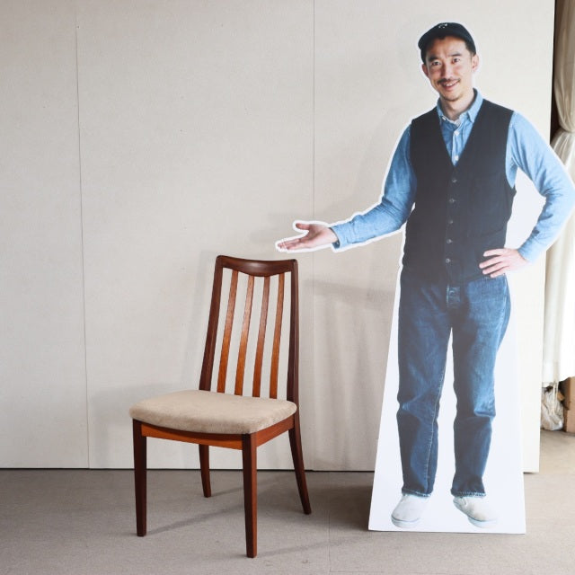 Ｍ様　引き取り専用　ジープランG-PLAN　フレスコシリーズ　ダイニングチェア　座面張替済　商品番号25050c