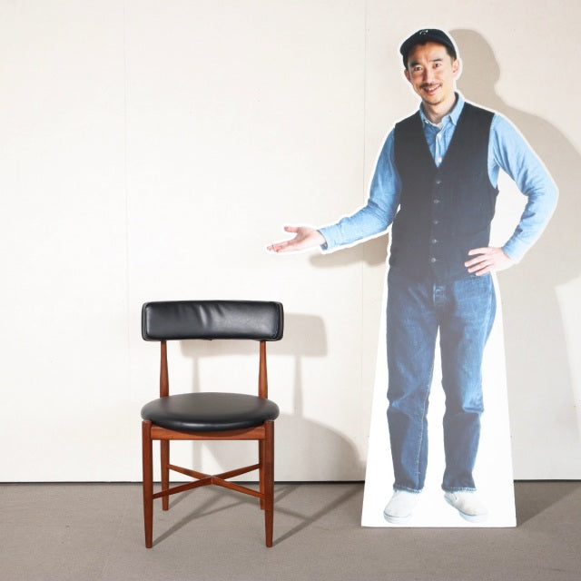 X様持ち帰り専用！【本人曰く、モテモテとのことです】　ヴィンテージサーキュラーダイニングチェア　チーク材　商品番号27016d