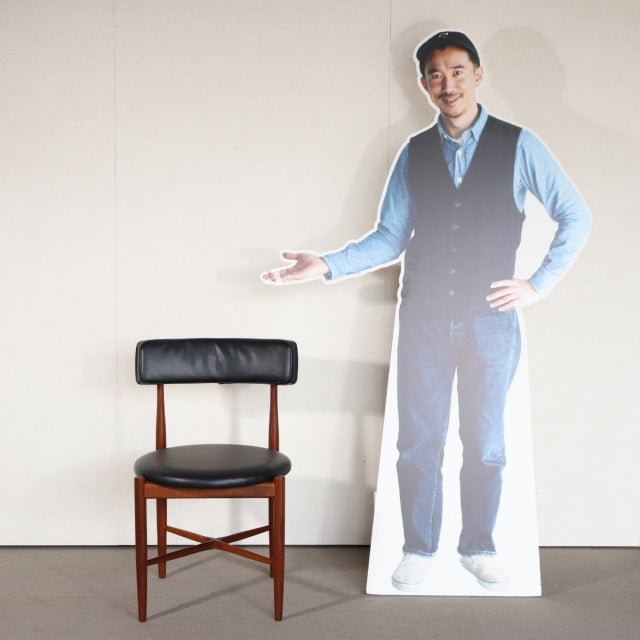 X様持ち帰り専用！【本人曰く、モテモテとのことです】　ヴィンテージサーキュラーダイニングチェア　チーク材　商品番号27016e