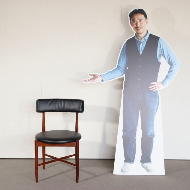 X様持ち帰り専用！【本人曰く、モテモテとのことです】　ヴィンテージサーキュラーダイニングチェア　チーク材　商品番号27016f