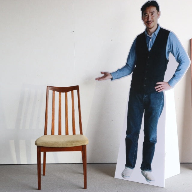 ジープランG-PLAN　FRESCOシリーズ　ダイニングチェア イエロー 商品番号25053d