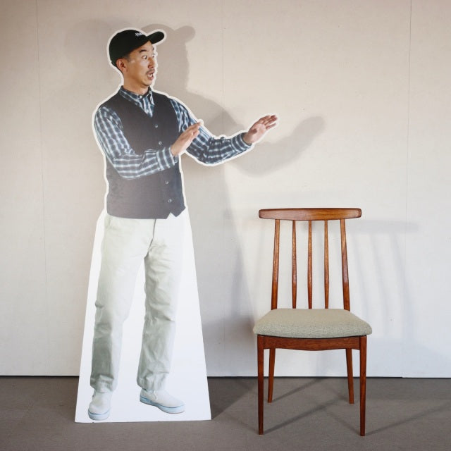 Kサマ専用！【ねぇ、座ってみる？ と誘う魔性のダイニングチェア】　ヤンガーYOUNGER製　チーク材　商品番号27159b