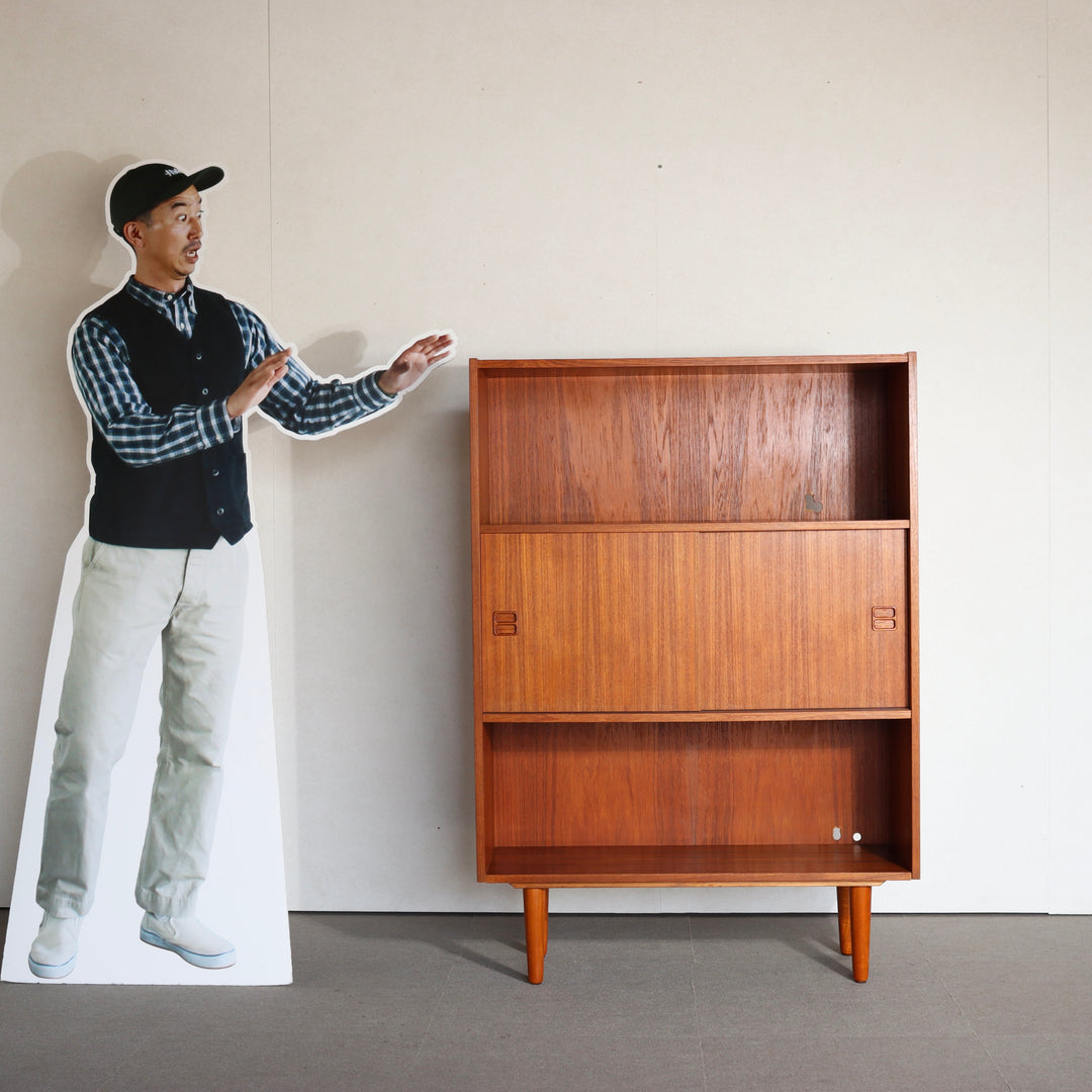 【comingsoon!】　Cabinet with bookcase　ItemCode-SKOV59
