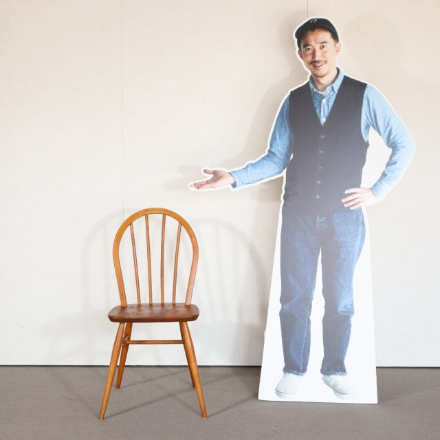 お持ち帰り専用！　2脚目以降割引あり　【自分を好きになるとはこういうことかもねと語る椅子】　アーコールERCOLフープバックチェア　商品番号29024b