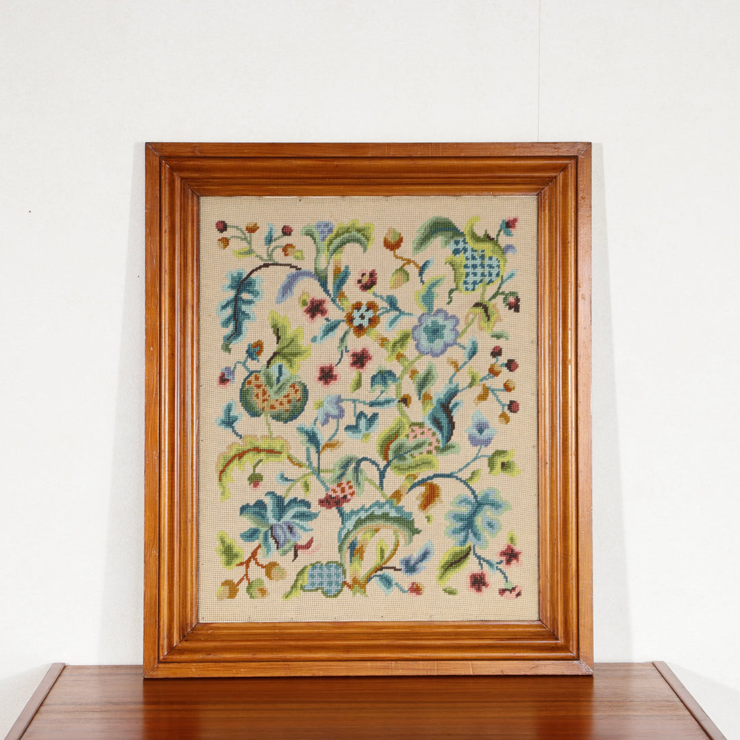 【comingsoon!】　FLORAL EMBROIDERED PICTURE　ItemCode-GLEN1