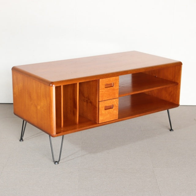 MEREDEW製テレビボード　　アイアンレッグカスタムチーク材1960~70s　ItemCode-26084
