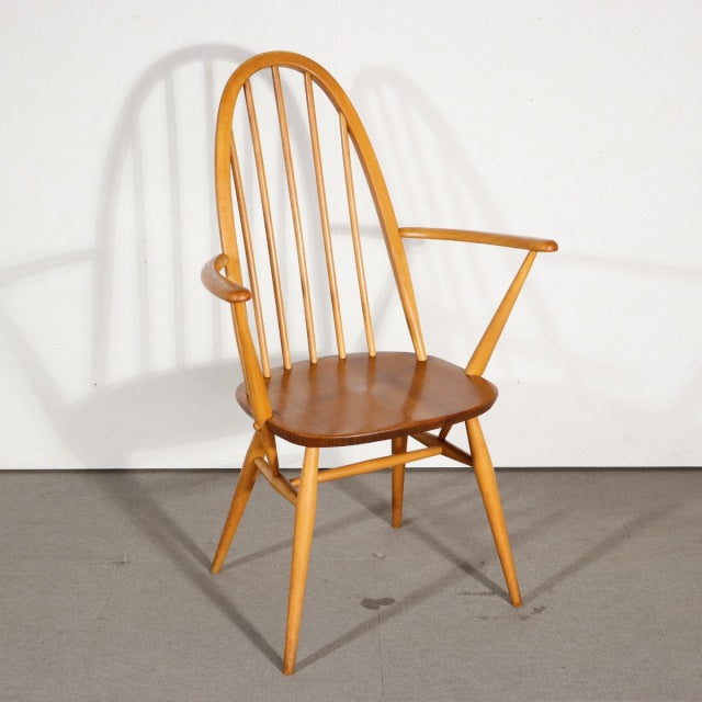 ERCOL(アーコール)クエーカーチェア  ひじ掛けアリ【これがいい】　ItemCode-GLEN20c