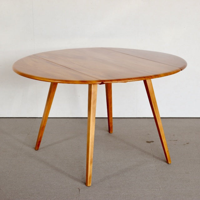ERCOL(アーコール)オーバルダイニングテーブル 【裏腹】ItemCode-WOLD39