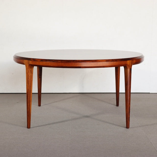 デンマーク製ラウンドコーヒーテーブル by Johannes Andersen【ヨハネスカット】 ItemCode-SKOV126 | 送料込