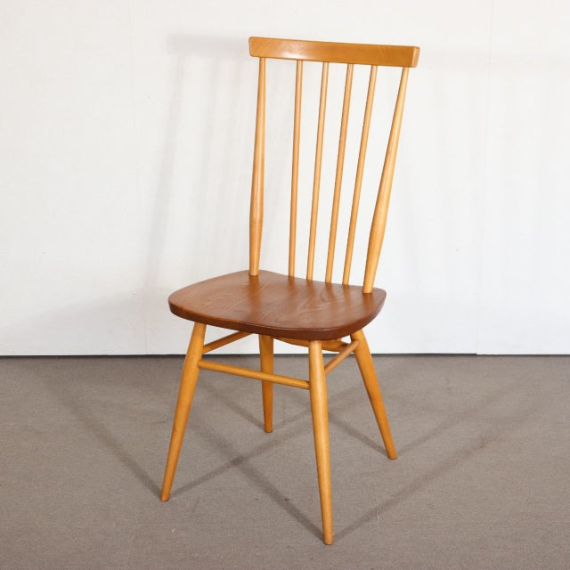 持ち帰り専用！【こんな人に向いています】　アーコールERCOL　type608スティックバックチェア　送料込　2脚目以降割引あり　商品番号27109c