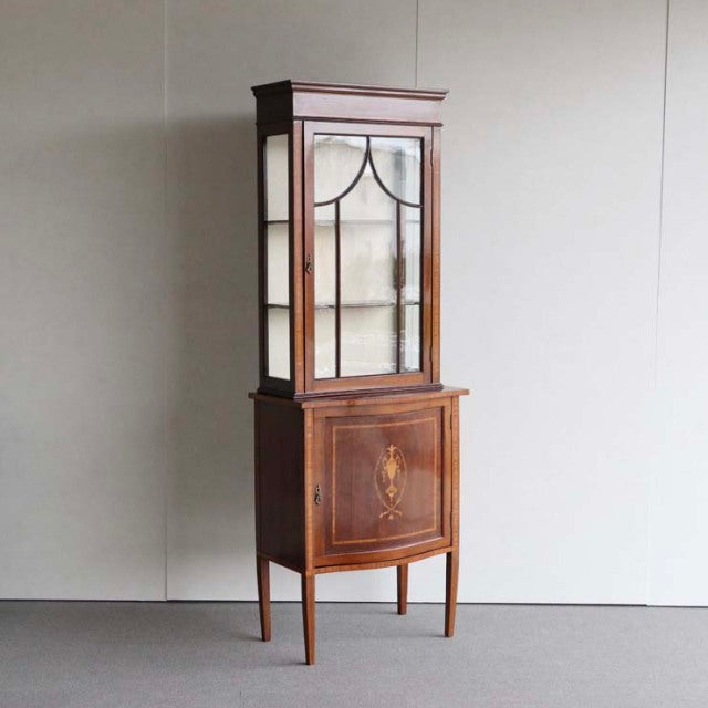 こっちのアンティーク！なぜこの価格か知りたい人はクリック！！　 Edwardian cabinet エドウォーディアンキャビネット 　商品番号24156