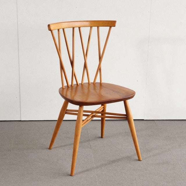 【Ｍ様引き取り専用】　ダイニングチェア　【Xバック・ナチュラル】　商品番号26099b