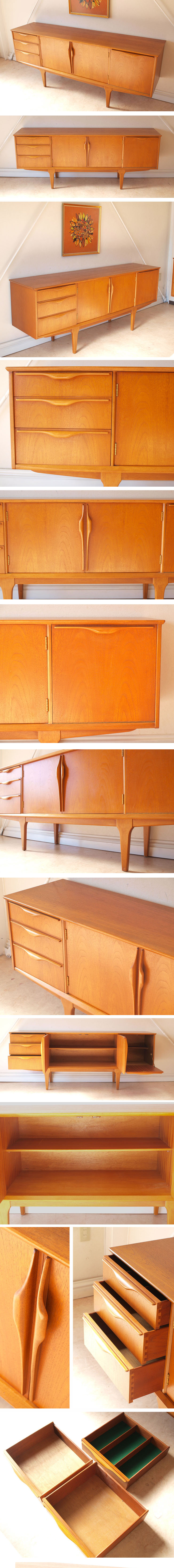 チーク・サイドボード・ビンテージ・ジェンティーク・Jentique