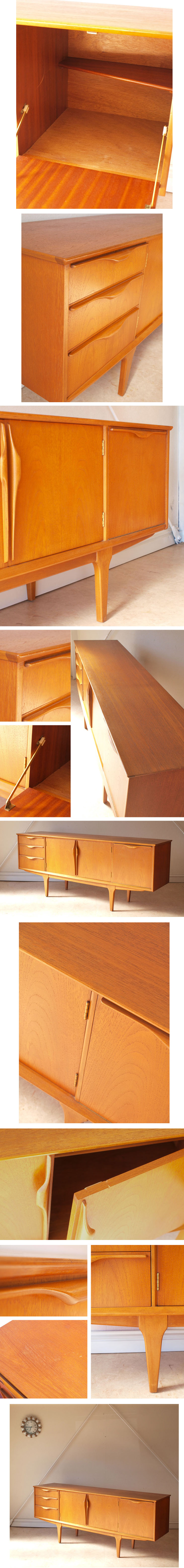 チーク・サイドボード・ビンテージ・ジェンティーク・Jentique