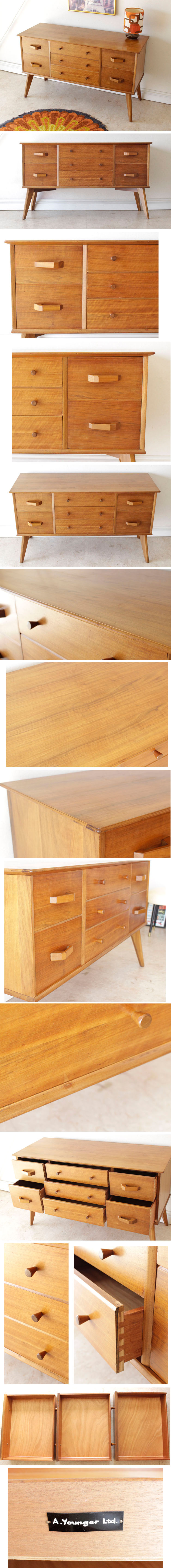 イギリス・younger・ヤンガー・サイドボード・ビンテージ・アンティーク・