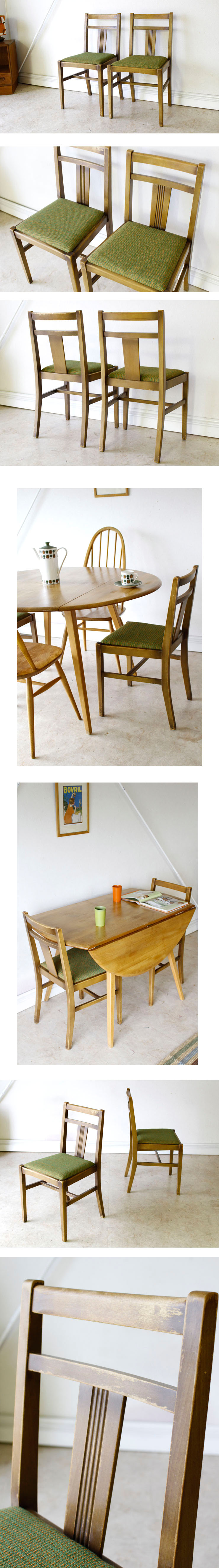 G-plan・ジープラン・ダイニングチェア・ビンテージ・家具・イギリス