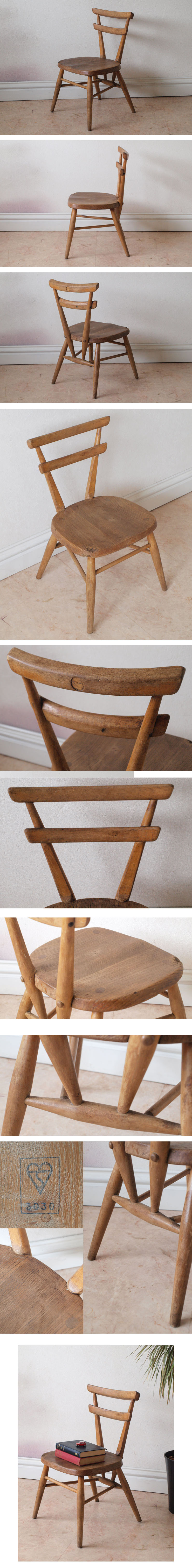 アーコール・子供用・チェア・スタッキング・アンティーク