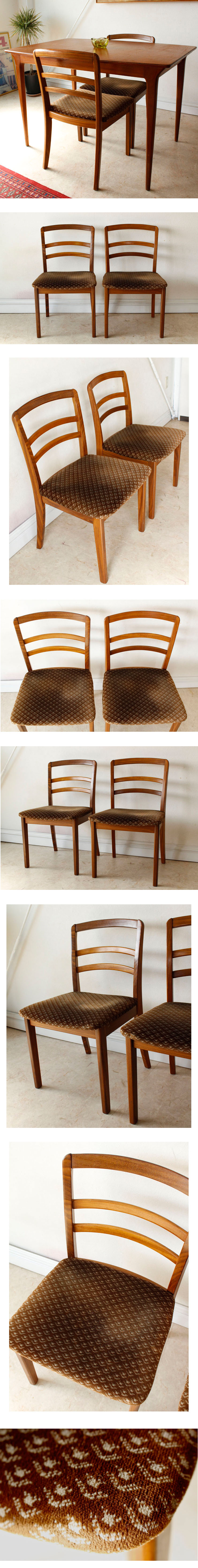 G-plan・ジープラン・ダイニングチェア・２脚セット・ビンテージ・アンティーク