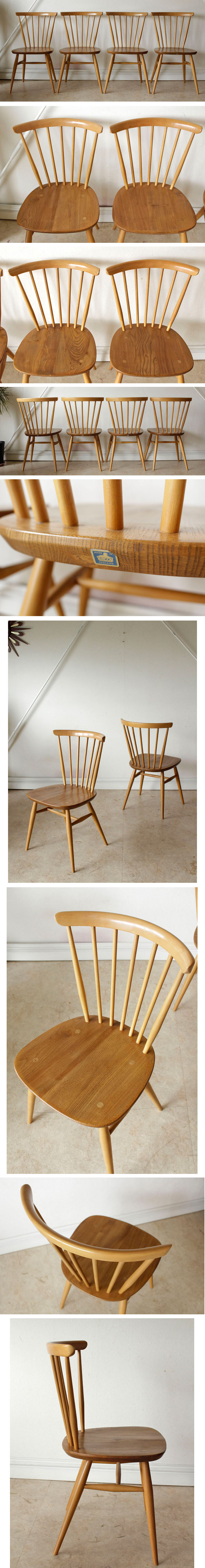 アーコール・ERCOL・ウィンザーボウトップチェア・アンティーク・ビンテージ