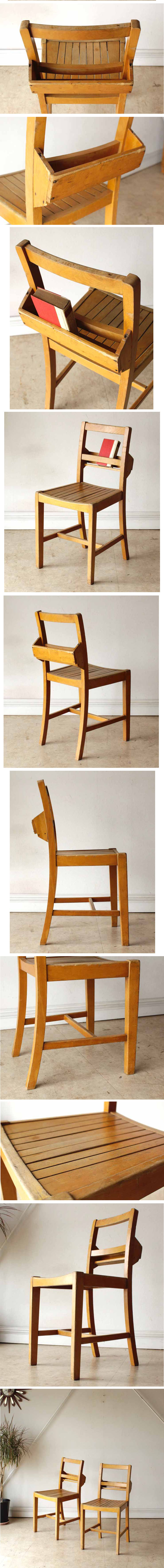 イギリス・チャーチチェア・椅子・無垢・アンティーク・ビンテージ・年代物