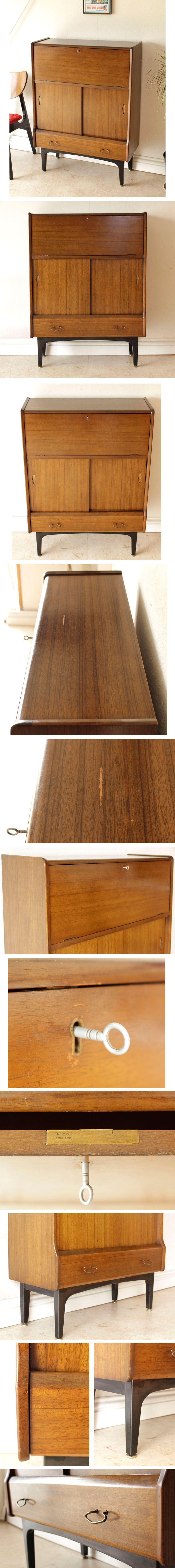 ジェンティーク・Jentique・ライティングデスク・キャビネット・棚・アンティーク・ビンテージ