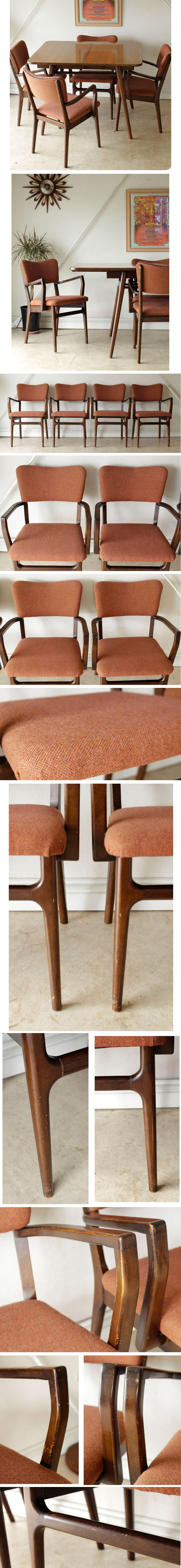 イギリス・ダイニングセット・テーブル・伸張式・チェア・EVEREST・ビンテージ・アンティーク・ミッドセンチュリー