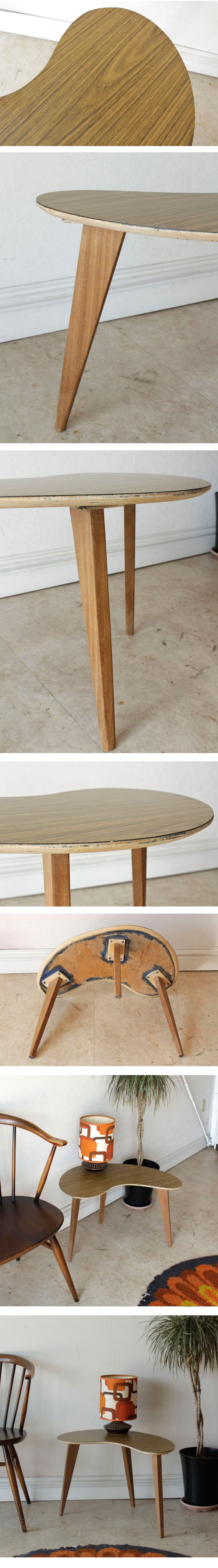 Kidneyキドニー・イギリス・サイドテーブル・コーヒーテーブル・ビンテージ・アンティーク