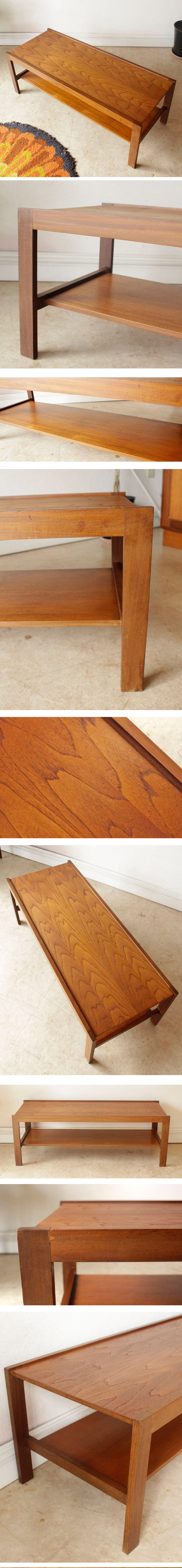 ビンテージ,　チーク,コーヒーテーブル,センターテーブル,ミッドセンチュリー,北欧