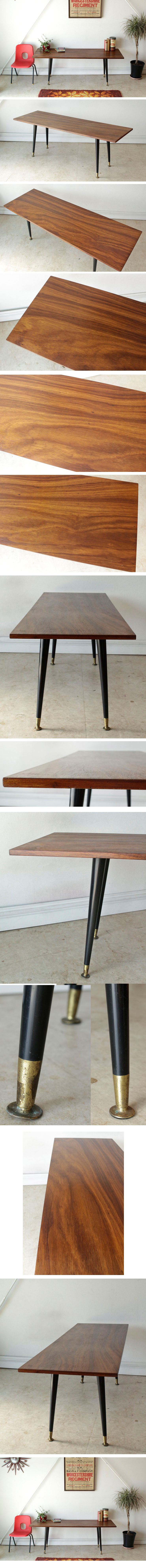 イギリス・コーヒーテーブル・サイドテーブル・ミッドセンチュリー・ビンテージ・アンティーク