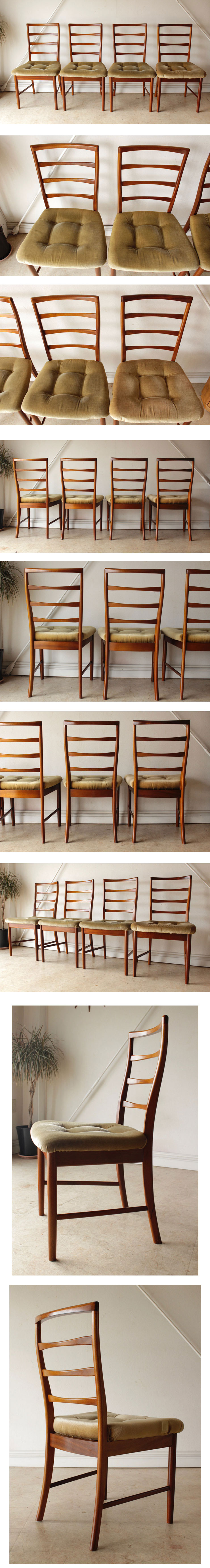 ダイニングチェア・４脚セット・ビンテージ・アンティーク・家具・イギリス・マッキントッシュ製品