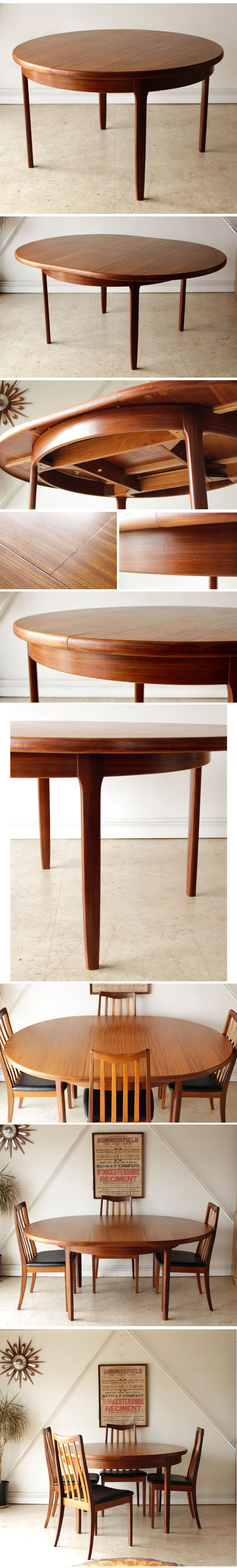 ビンテージ　アンティーク　テーブル　ダイニングテーブル　ミッドセンチュリー　家具 ビンテージ アンティーク テーブル ダイニングテーブル ミッド