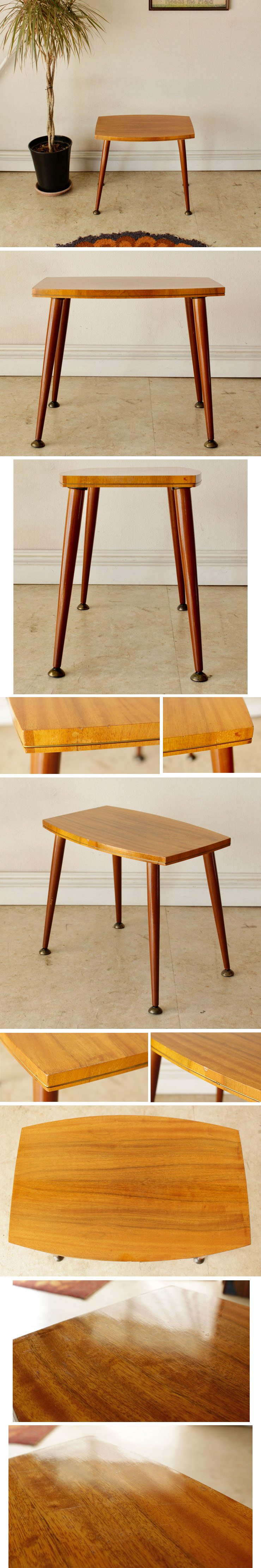 コーヒーテーブル・サイドテーブル・チーク・イギリス・ミッドセンチュリー・ビンテージ・アンティーク・北欧