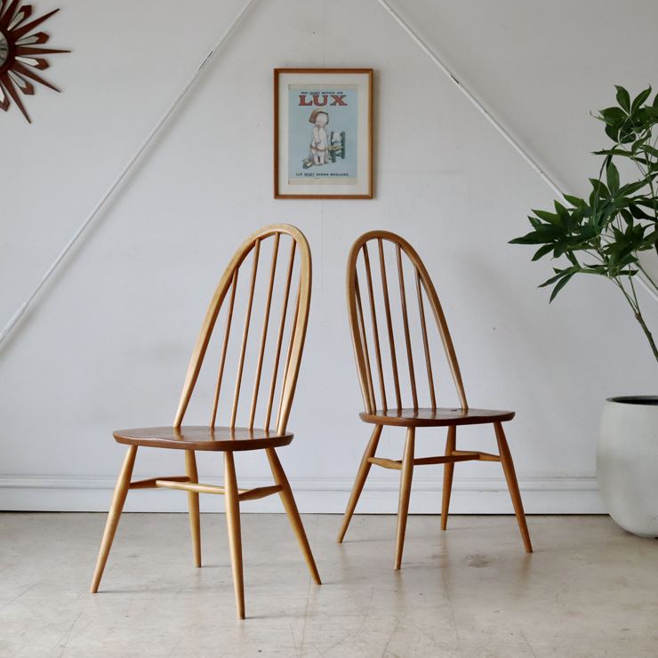 アーコール（ERCOL）製ビンテージのクエーカーチェア