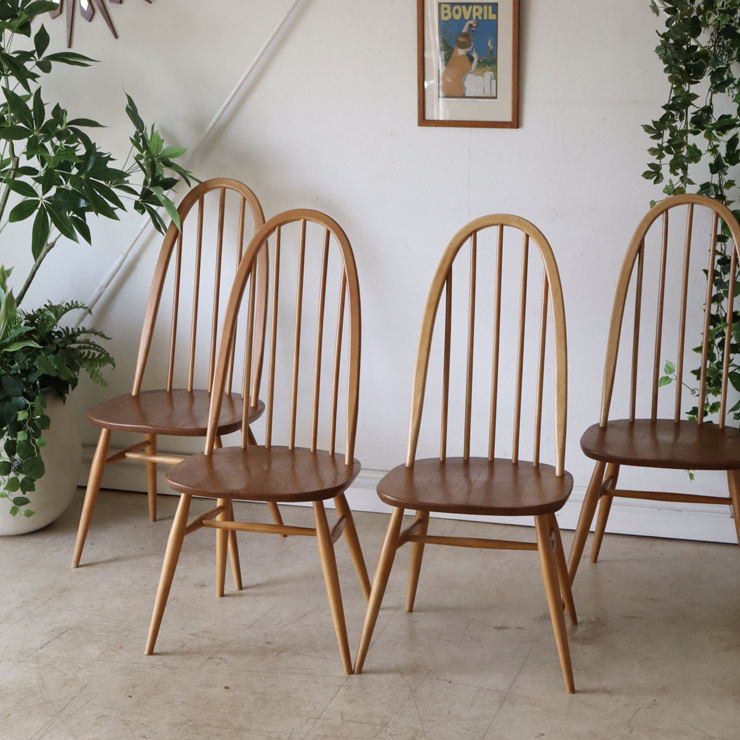 アーコール（ERCOL）製ビンテージのクエーカーチェア