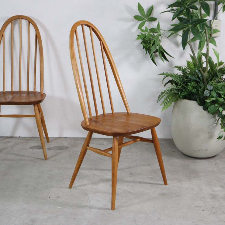 アーコール（ERCOL）クエーカーチェア【ナチュラル】 商品番号