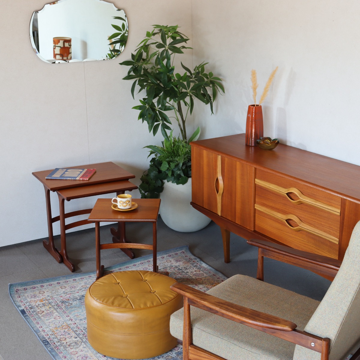 サイドボードを使ったインテリア