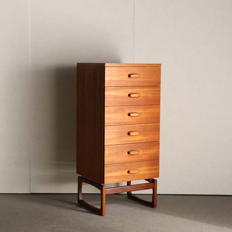 ジープランのQuadrille6段チェスト