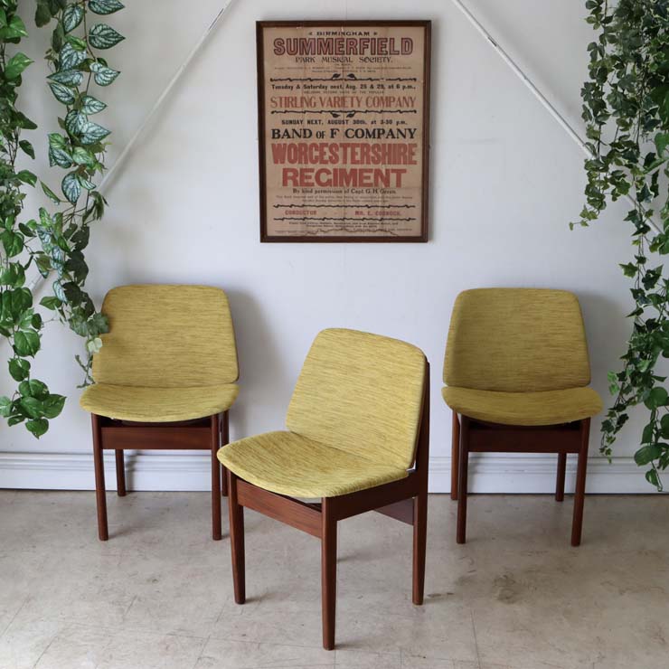 エリオッツオブニューブリー（Elliotts of newbury））製ダイニングチェア３脚セット　商品番号【022003】　