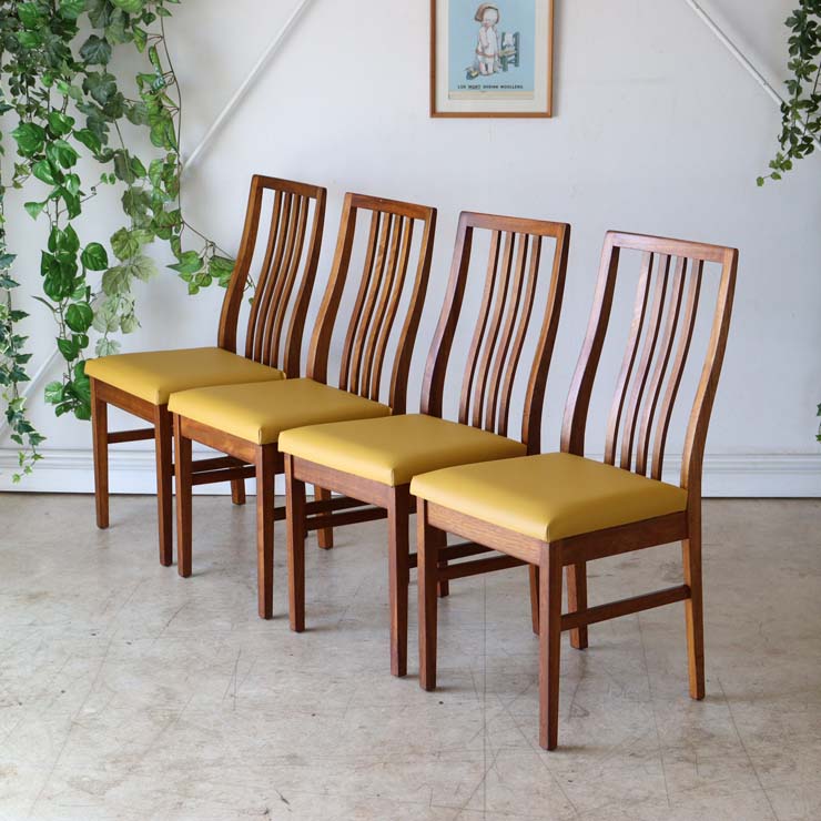 イギリス Beautility ヴィンテージ ダイニングチェア (2) イギリス Beautility ヴィンテージ ダイニングチェア (3) ビンテージ