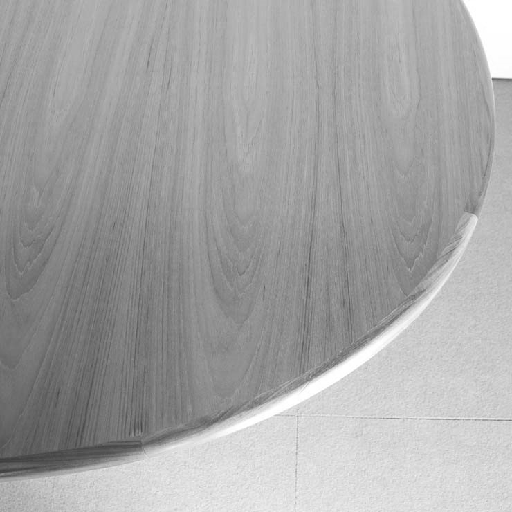 ジープランG-PLANのダイニングテーブル　白黒写真