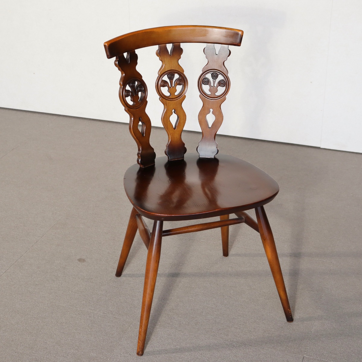 アーコールERCOLのヴィンテージダイニングチェア