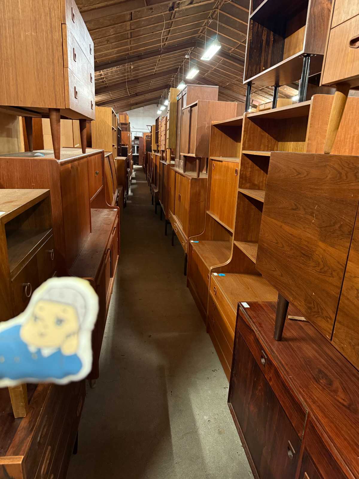 デンマークのヴィンテージ家具仕入れの写真