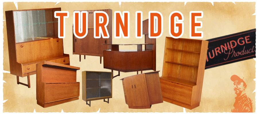 英国ヴィンテージ家具 TURNIDGE（ターニッジ）｜魅せるキャビネットと
