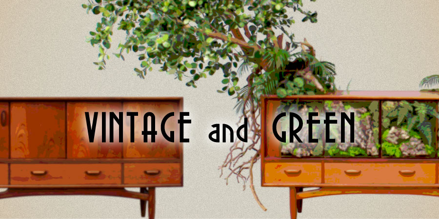 VINTAGE and GREENのバナー
