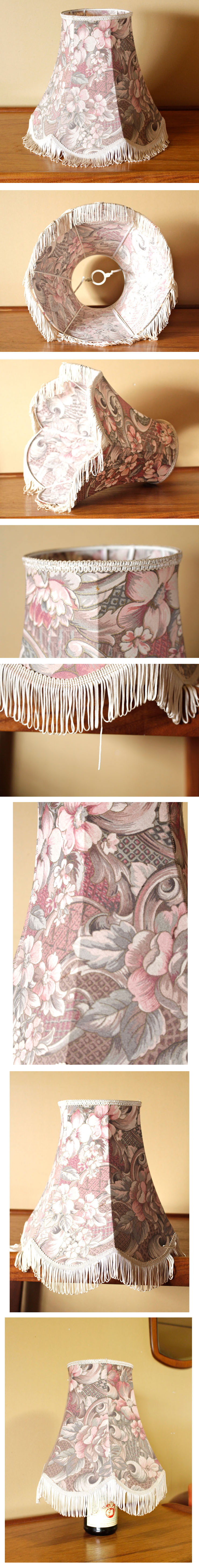 ランプシェード・花柄・照明・イギリス・アンティーク・ビンテージ