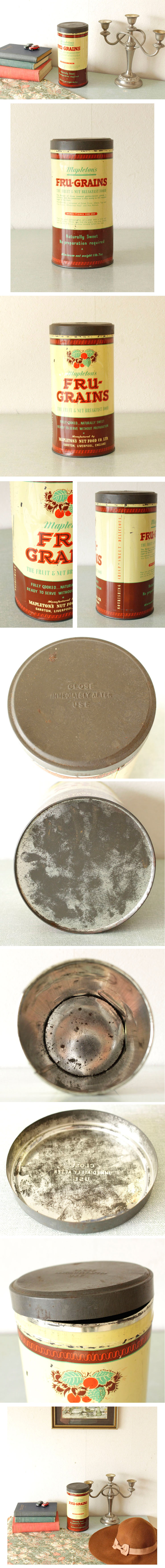 イギリス・缶・ティン・雑貨・シャビー・ブロカント・アンティーク・ビンテージ